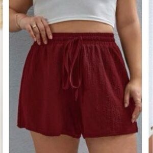 Red Shein Shorts